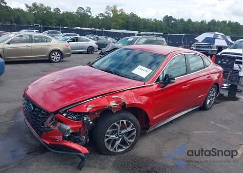 2020 Hyundai Sonata Sel z USA, uszkodzony, nr VIN 5NPEL4JA7LH002492